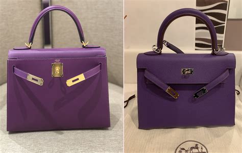 fake hermes kelly vs real|hermes kelly bag.